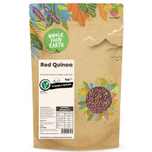 Wholefood Earth Red Quinoa 1 kg | GMO Free | Natural | High Fibre packaging may vary