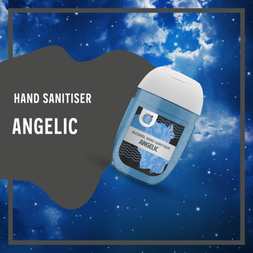 Palm Safe Angelic Hand Sanitiser, 3 Pack, 30ml, Anti Bacterial 2