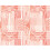 (Medium (3m X 2.4m)) Curved Line Texture - Orange 2