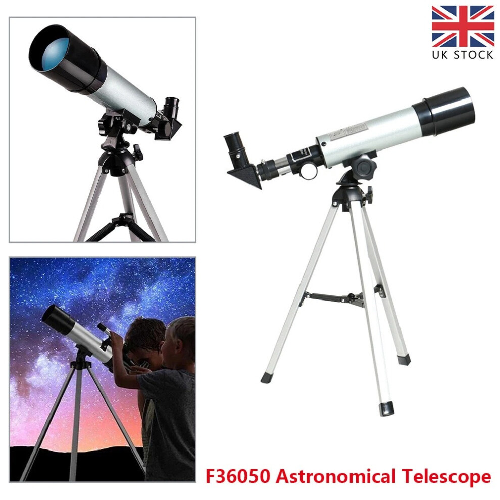Professional Astronomical Telescope 50Mm Hd Night Vision Moon & Star Viewing With Tripod Uk 5078665678129