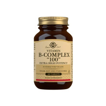 Solgar Vitamin B-Complex "100" Extra High Potency Vegetable Capsules