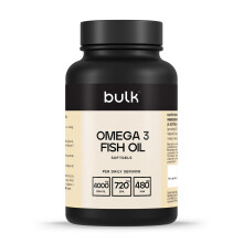 Bulk Omega 3 Fish Oil Softgels, Pack of 90, 1000 mg