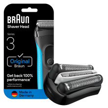 Braun Series 3 32B Foil & Cutter Head, Compatible with Models 3000s, 3010s, 3040s, 3050cc, 3070cc, 3080s, 3090cc (Packaging May Vary)