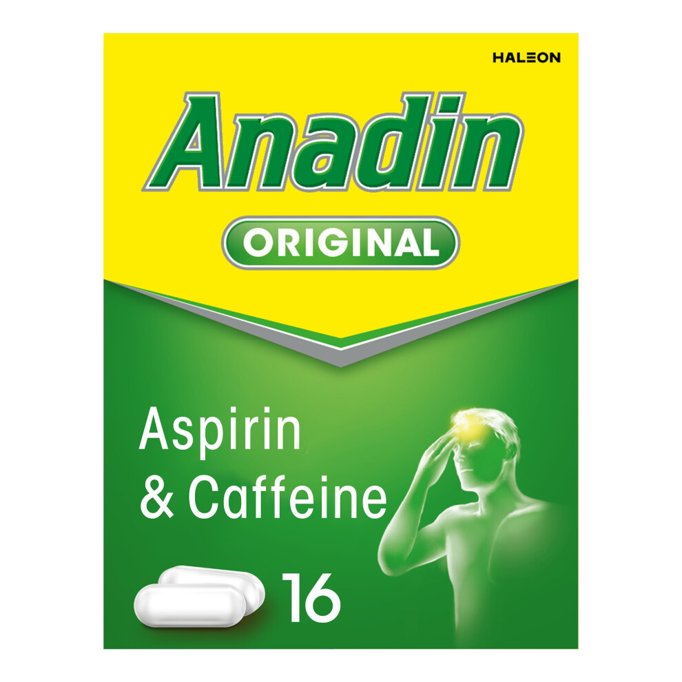 Anadin Original Pain Relief Tablets, Migraine And Headache Pain