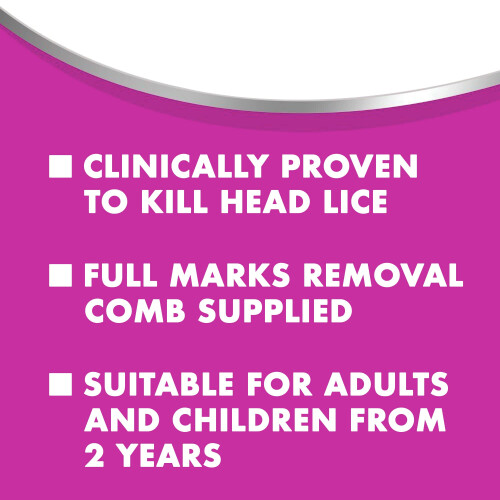 Full Marks Head Lice Solution Spray 150 ml - Fast & Effective Nit Treatment With 2