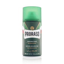 Proraso Shaving Foam, 300ml, Refreshing and Toning Shaving Foam with Eucalyptus Oil and Menthol, Made in Italy, Green