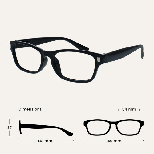 OPULIZE NET Reading Glasses Women Men, 2 Pack, +3.00 2
