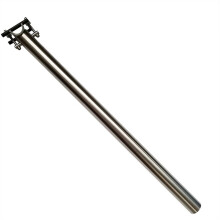 Titanium Alloy 3AL2.5V 31.8mm CNC Seatpost for  Folding Bike 520mm Bike Accessories Riding  Seatpost