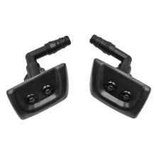 2Pcs Front Headlight Washer Jet Headlamp Nozzle DNJ000091 DNJ000081 for 3 2005-2009