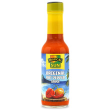 Tropical Sun West Indian Hot Pepper Sauce, 150ml (Pack of 6)