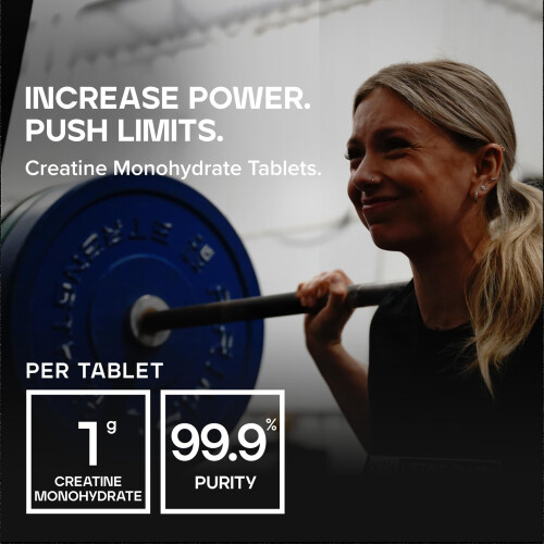 Bulk Creatine Monohydrate Tablets, 1000 mg Per Serving, Pack of 90, 2