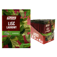 Prymat - Bay Leaves, for Natural Sharp & Spicy Flavour, 6g (Pack of 25)