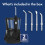 Waterpik Waterpik Ultra Professional Water Flosser, 5 Tips, Black 9