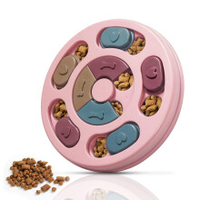 Interaktives pinkes Hunde-Puzzle für IQ-Training und geistige Stimulation