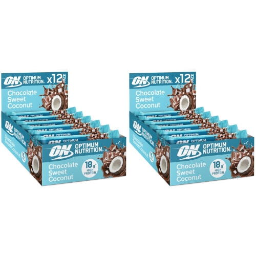 Optimum Nutrition Optimum Nutrition Protein Bars: Chocolate Coconut, 12 x 59g 1