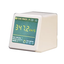 NM TV NMMinerV2  TV 347KH/S Better NerdminerV2 ESP32 BTC SOLO Lottery Miner Desktop Clock Silent Low Power Miner