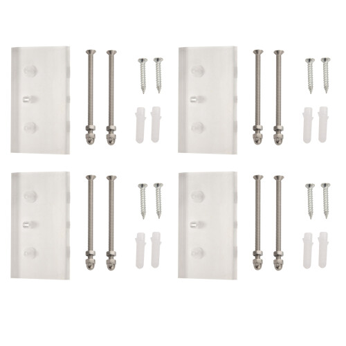 4X  Hanger Skateboard Wall Mount Deck Display Luxury Skateboard Storage Holder Rack