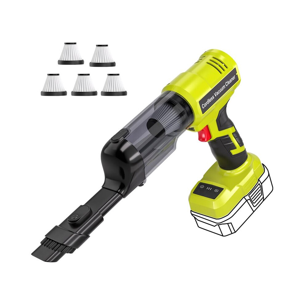For 18V Battery Cordless Vacuum Cleaner 3-Speed Adjustable Portable Brushless Handheld Vacuum Cleaner 6032767112416