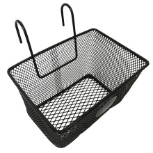 Capacity Metal Bike Basket Front Handlebar Shopping Storage E-Bike Basket Bike Baskets Rear Rack for Outdoor Shopping