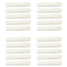 20pcs 5M PVA 37mm Wide Mesh Refill Carp Fishing Stocking Boilie Rig Bait Wrap Bags
