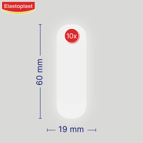 Elastoplast Elastoplast Hydrocolloid Wound Plasters Small (10 Bandages), Completely Waterpro 1