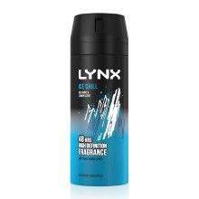 (Buy 1) Lynx Body Spray Ice Chill 48-H High Definition Fragrance Deo For Men, 150ml