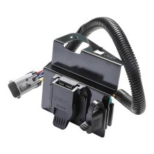 4 & 7 Pin Trailer Tow Wiring Harness Plug 2C3Z-13A576-da for F250 F350 Super Duty 2002-2004 Accessories