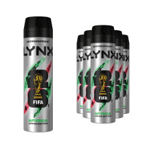 (Buy 6) Lynx Limited Edition FIFA Africa Anti-Perspirant Aerosol Deo Spray 200ml