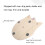 Solid Wood Turntable Cat Toys Durable Funny Cat Stick Scratcher, Specification: Double-layer Small 3