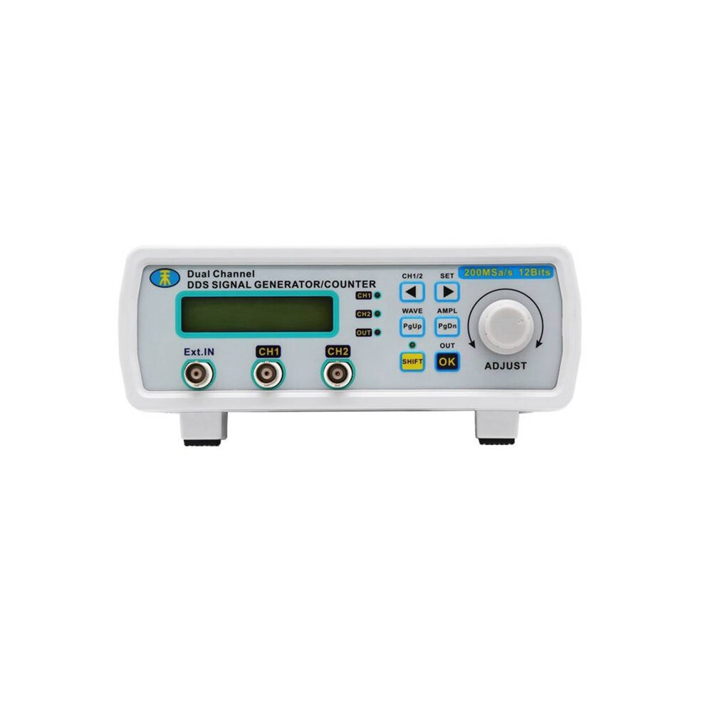 Mhs5200a Digital Dds Function Signal Generator Dual-Channel Frequency Counter Arbitrary Waveform Pulse Eu Plug 0-25Mhz 6032583394447