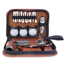 Rangefinder & Complete Accessories Set in Case Includes  Balls, Tees, Divot Tool, Brush, and Scorecard Holder