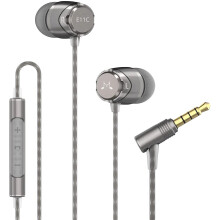 (Silver) SoundMAGIC E11C - In Ear Isolating Earphones with Mic