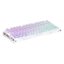 (Crystal Aurora) GravaStar Mercury K1 Lite - Wireless Gaming Keyboard