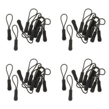 40 Extracteurs de Glissiere Antiderapants, Fermeture A Glissiere, Remorque A Extension pour Fermeture A Glissiere, - Noir