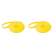 2X Latex Resistance Band Elastic Exercise Strength Pull-Ups Auxiliary Band Strengthening Train,0.64cm,Yellow