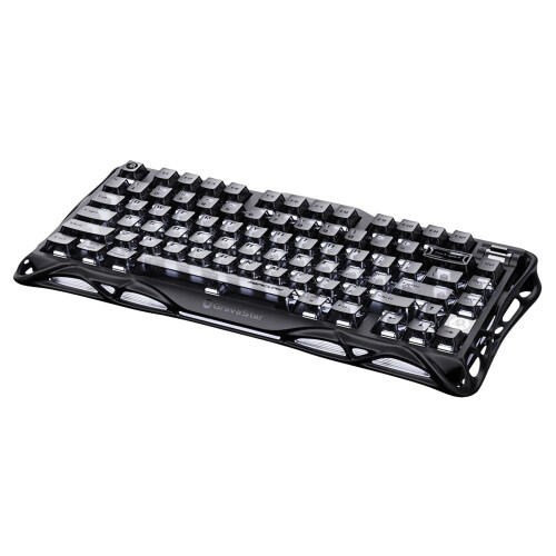 (Stealth Black) GravaStar Mercury K1 - Wireless Gaming Keyboard