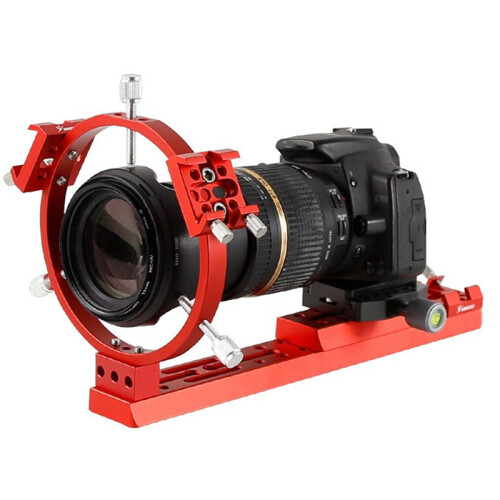 2pcs 50mm Pad Astronomical Telescope Star Guide Ring Photographic Ring Horizontal Padding Accessories Red 2