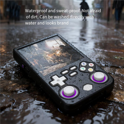 Silicone Protective Case Dustproof & Shockproof Silicone Cover for R36 Ultra Handheld Open-Source Gaming Console 2