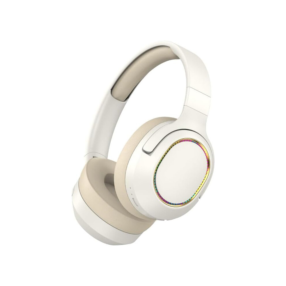 Rgb Wireless Gaming Headphones Bluetooth Over-Ear Bass Noise Reduction 8583307382625