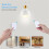 500W Wireless Light Bulb Socket with Remote Control, E26 E27 Base, No Wiring Needed 6