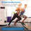 3X Gym Timer,LED Interval Timer Digital Countdown Wall Clock Fitness Timer,1.5Inch Digits Down/ Clock Stopwatch 2
