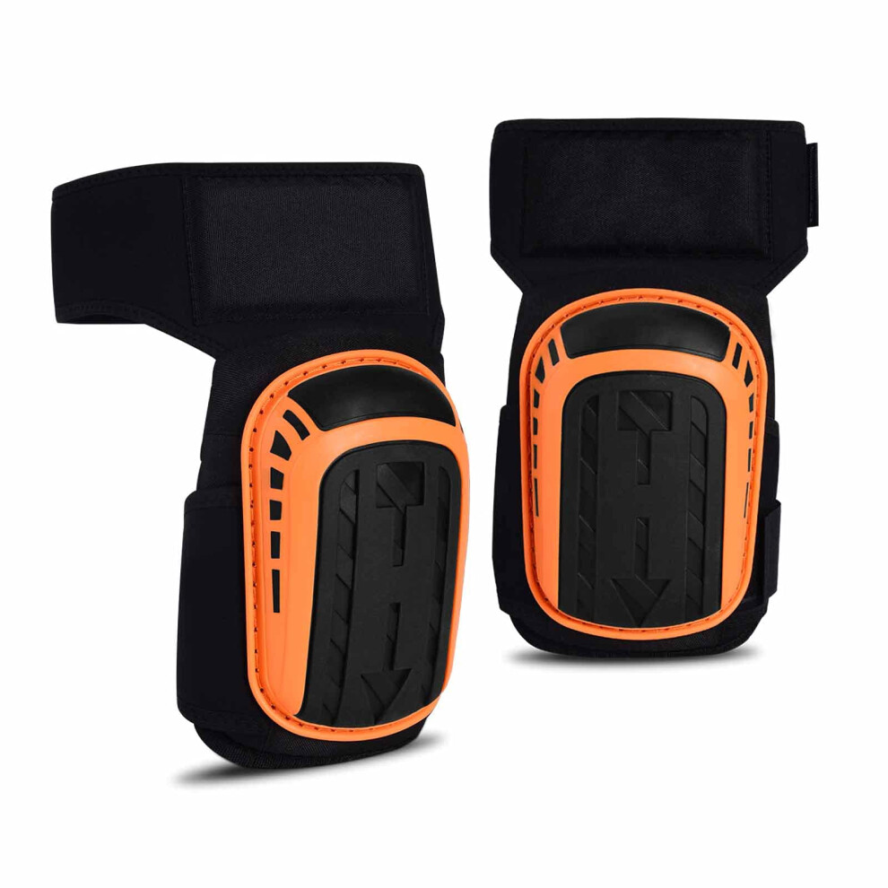 Work Knee Pads 2 Pairs Gelfoam Cushion Support Durable Construction Protection Easy Clean Surface 9073542205685