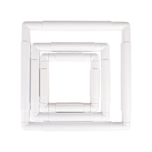 Pack of 3 Embroidery Hoops Offering Stable Support for Crosses