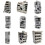 N Scale 1:144 Ruined Damaged Building Assembling Model-2 2
