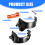 Lightweight ABS Bolt Rod Assembly for Garden Tool Ensuring Tool 6