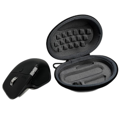 Travel case/shockproof mouse bag compatible with Logitech MX Master 4, Master 3S, and Master 3 wireless mice MSPHX