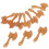 10 τεμάχια ξύλινο τσεκούρι μίνι σχέδιο ξύλινο τσεκούρι διακόσμηση τσεκούρι 3