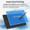 Digital Drawing Tablet Compatible With Mobile Phones Computers(Black) 3