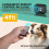 Ultrasonic Dog Bark Suppressant Pet Noise Controller(Black With Remote Control) 4