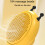 Bee Pet Comb Katzenhaarentfernungs-Massage-Nadelbürste (Gelb) 5